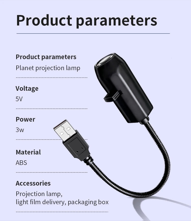 Halloween USB Projector